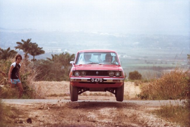 Peter Cox_Foster BRC 150 rally 1985